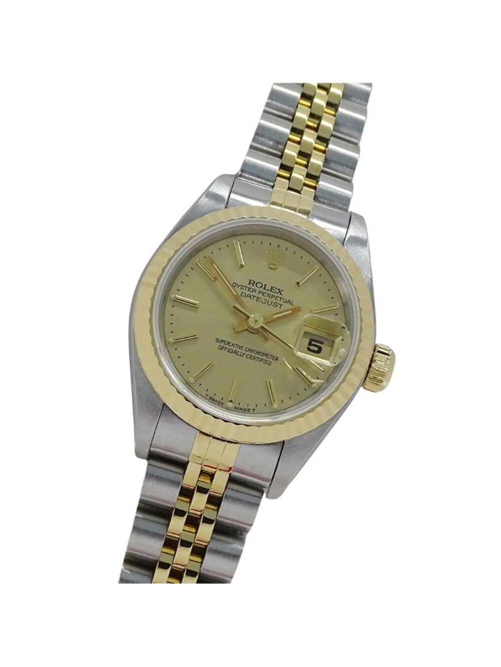 Rolex Datejust Watch Automatic Winding at Stainless Steel Gold YG Combination